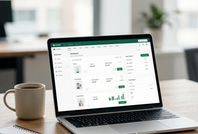 Shopify Store Dashboard