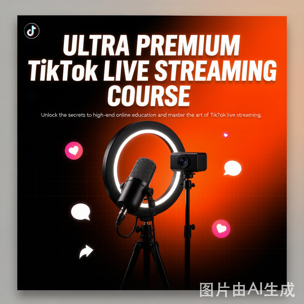 TikTok直播带货实操训练营